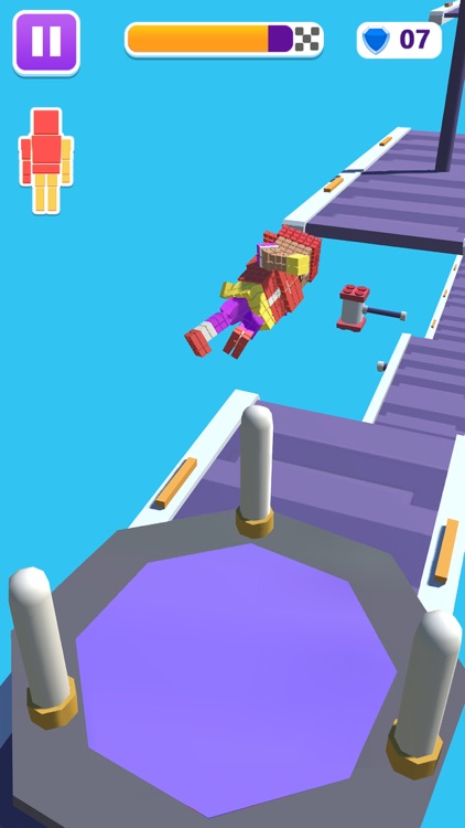 Trap Rush 3D-Tricky Maze Run