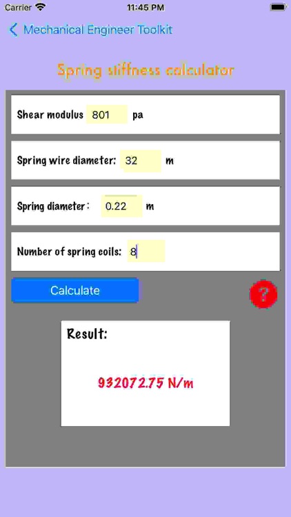 Mechanical Engineer Toolkit screenshot-6