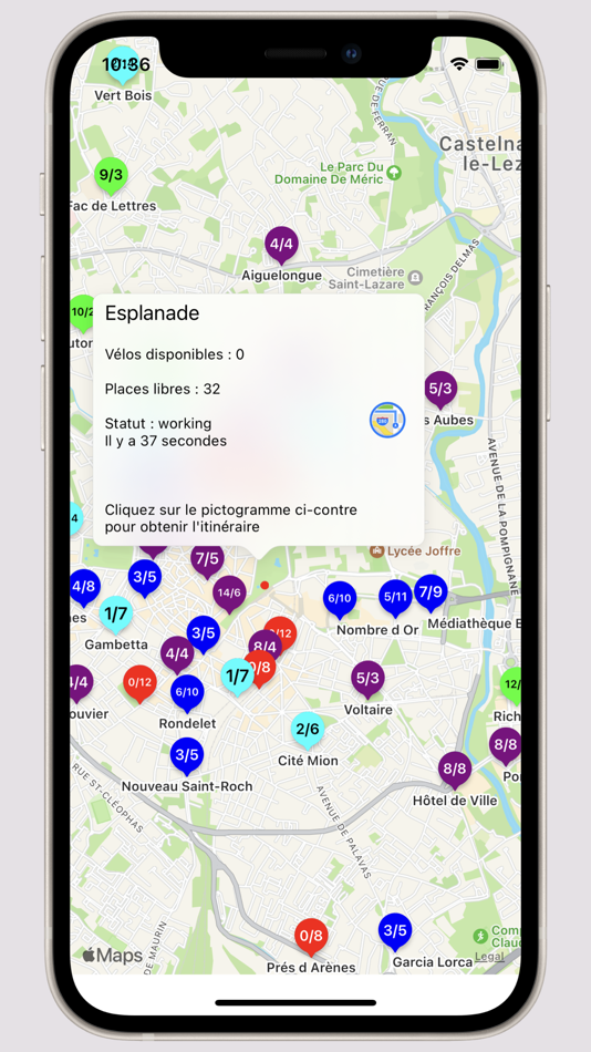 #2. Velomagg - Vélos à Montpellier (iOS) 게시자: PhilG