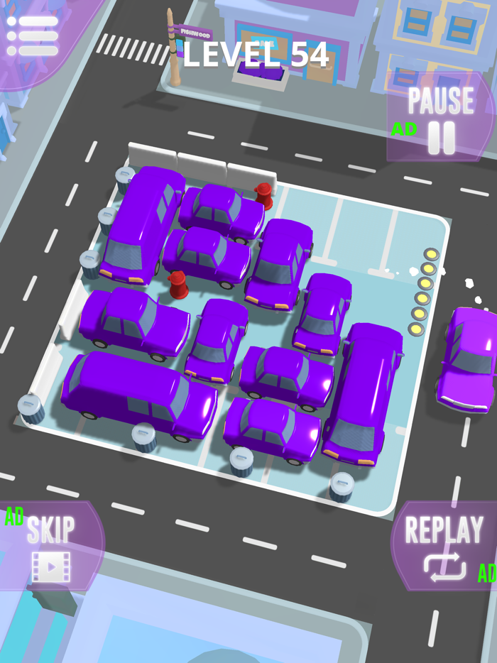 Car Parking Jam Lot Management