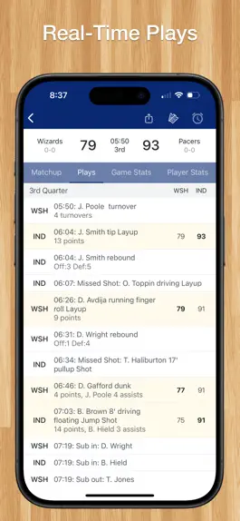 Game screenshot Scores App for Pro Basketball apk