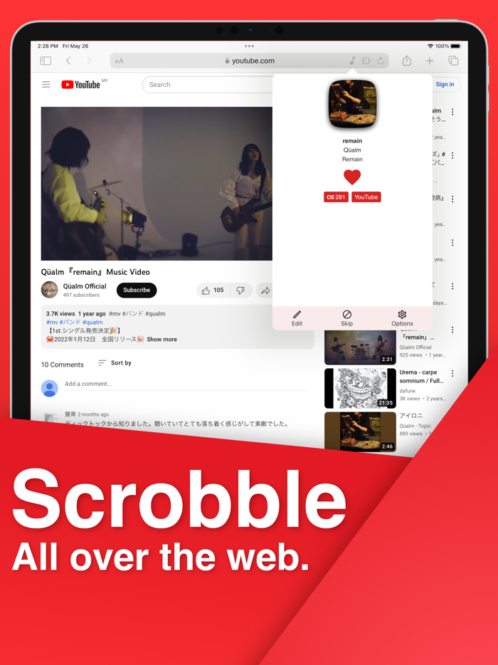 Web Scrobbler
