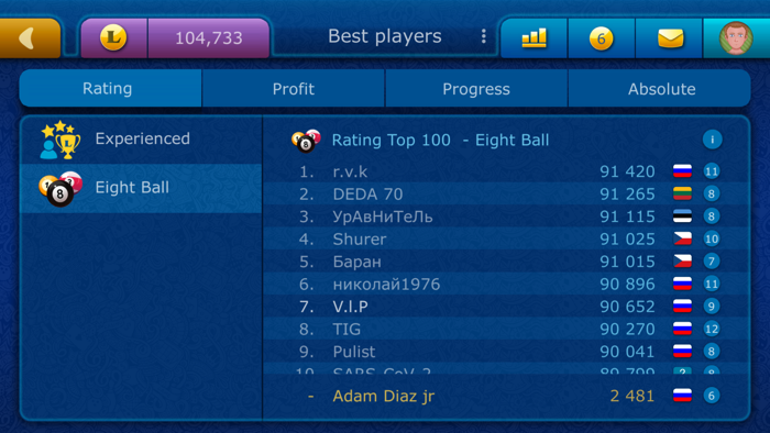 Online Pool LiveGames