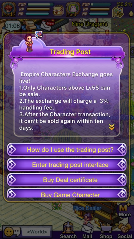 Empire Online (Classic MMO) HD screenshot 3