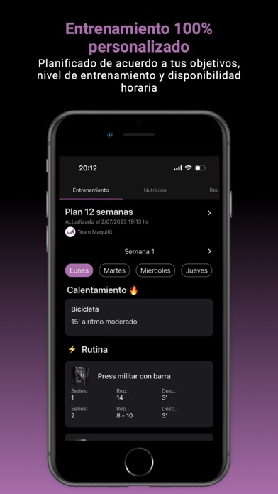 Team Maquifit Screenshot
