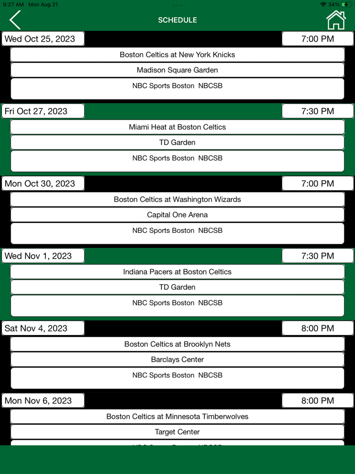 Trivia Game for Celtics Fans