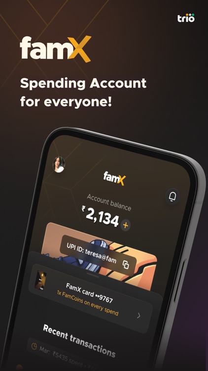 FamApp by Trio: UPI & Card