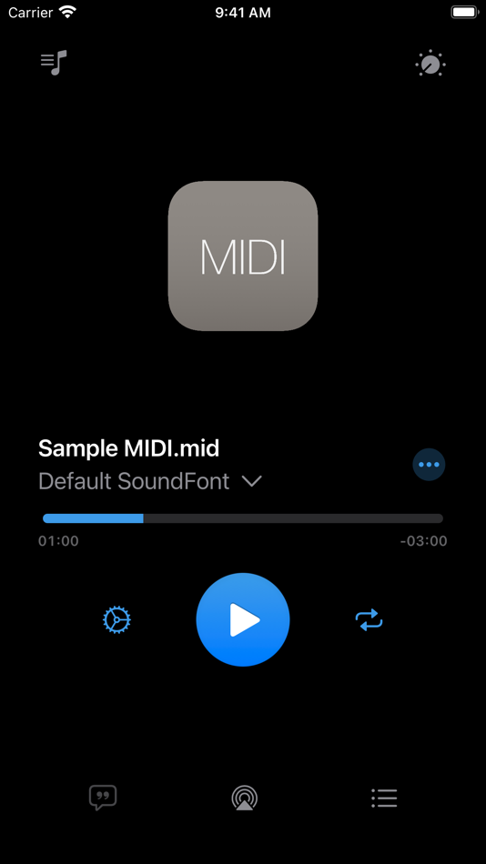 #2. NS MIDI Player (macOS) 由: Nitin Seshadri