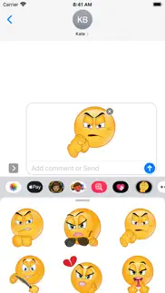 bad emoji for imessage iphone screenshot 2
