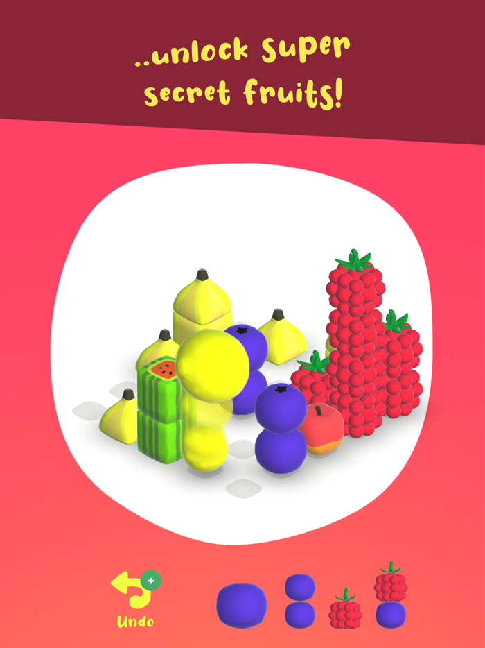 Chunk Fruits - Match-3 Puzzler