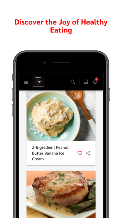 Motus Online Fitness Screenshot