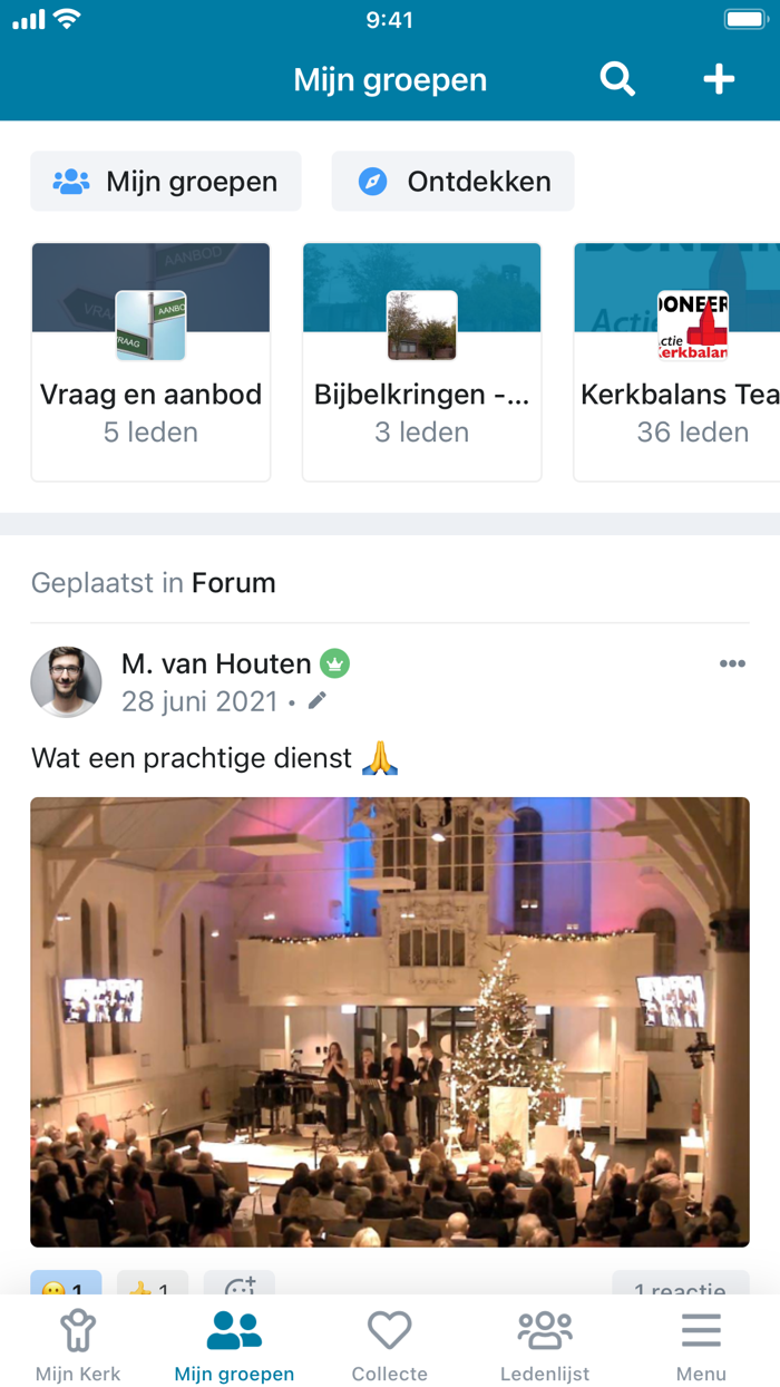 de bron - een kerk van hoop