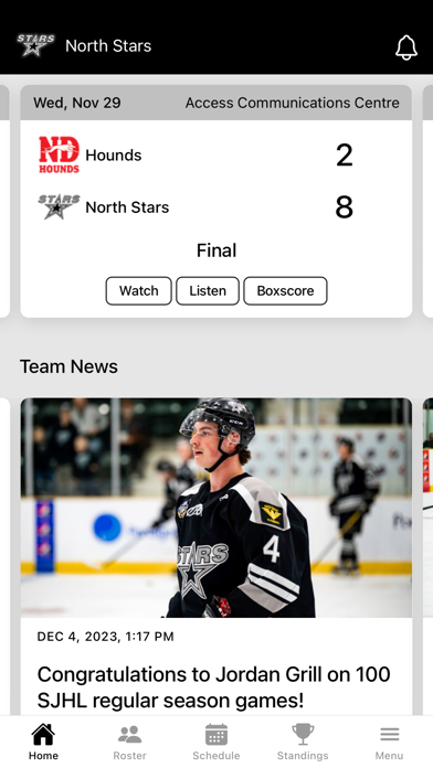Battlefords North Stars Screenshot