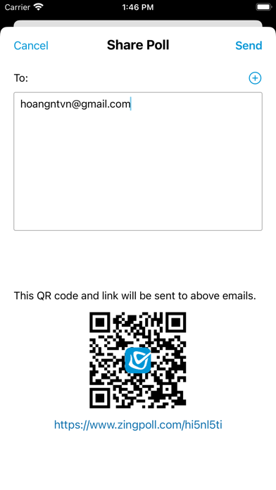 ZingPoll Screenshot