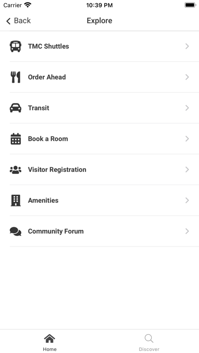 Texas Medical Center Screenshot