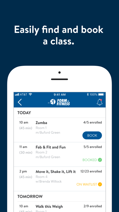 Form and Fitness Screenshot