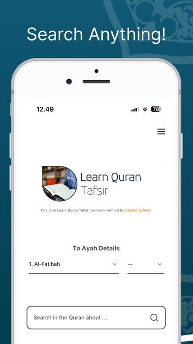 Learn Quran Tafsir Screenshot