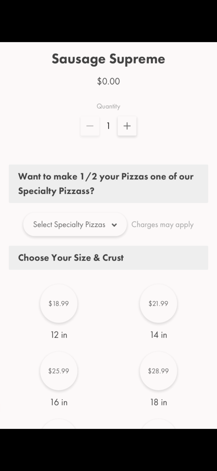 Rosatis Pizza - South Elgin