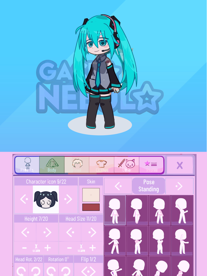 Gacha nebula  Nox dress up