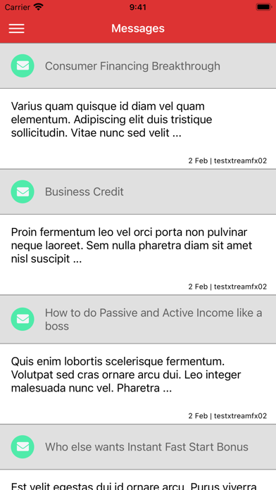 XtreamFX Communicator Screenshot
