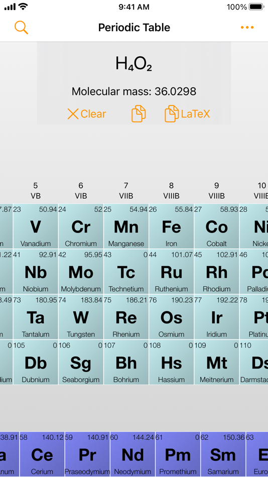 #7. Periodic Table of Elements+ (iOS) 由: Sonya Marcarelli