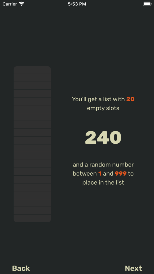 #2. Twenty Numbers (iOS) 由: Matt Bengston
