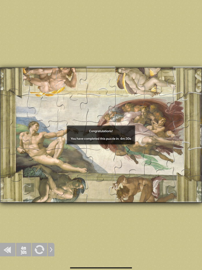 Michelangelo Jigsaw Puzzle