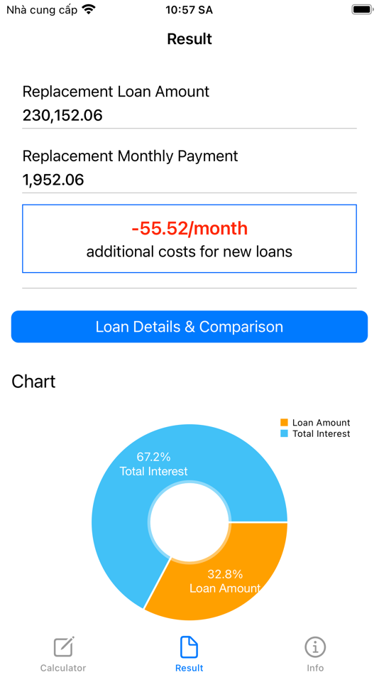 #2. Refinance Calculator - Calc (iOS) 由: Phan Nhat Đang