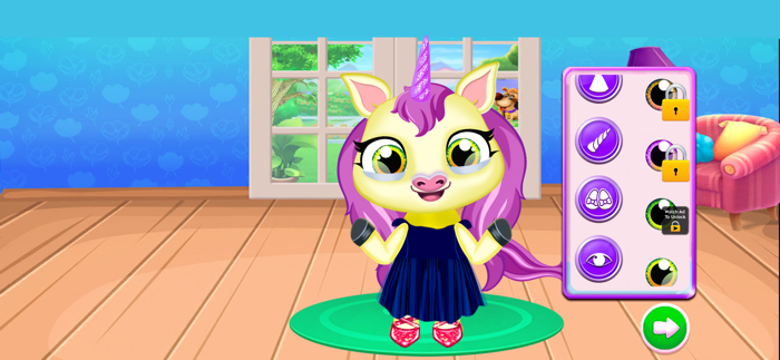 Baby Unicorn Pet Games