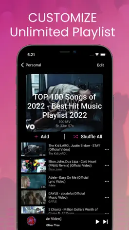 Game screenshot Music Player ‣ Audio Player apk