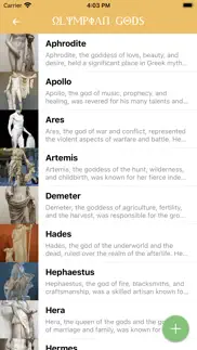 mythology, trivia and stories iphone screenshot 2