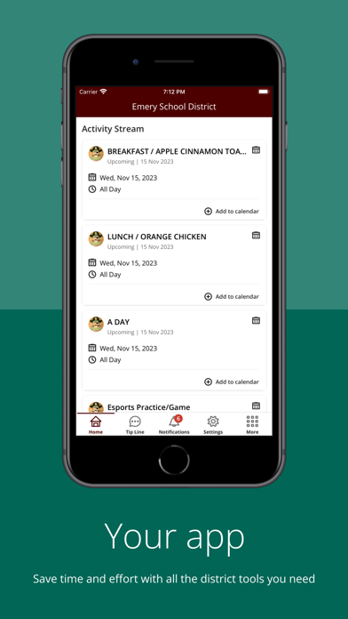 Emery School District Screenshot