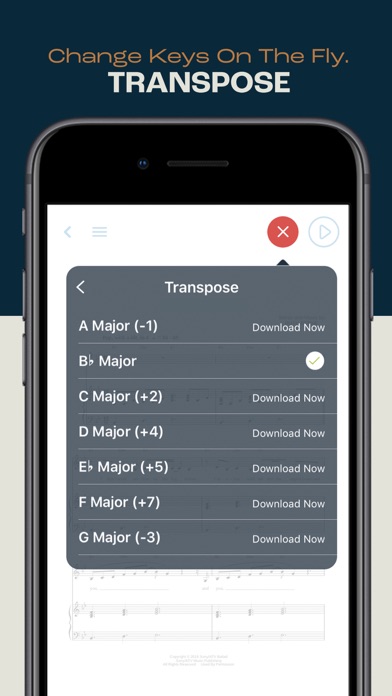 Musicnotes: Sheet Music Player Screenshot