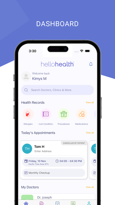 Hello Health Screenshot