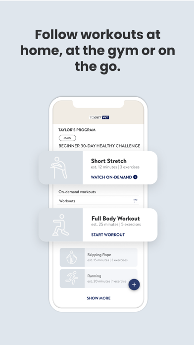 ToGetFit Screenshot