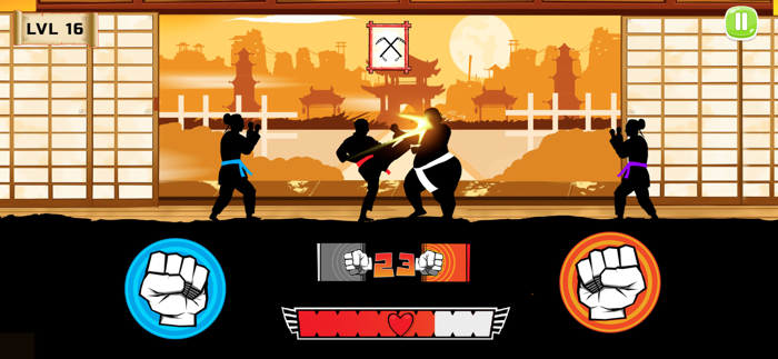 Karate Fighter  Real battles