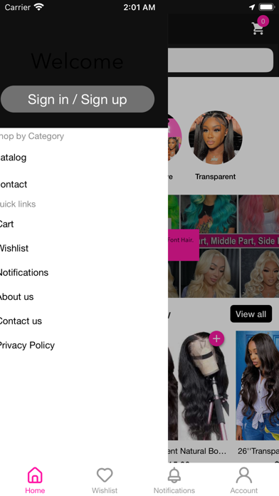 EyetrapHair Screenshot