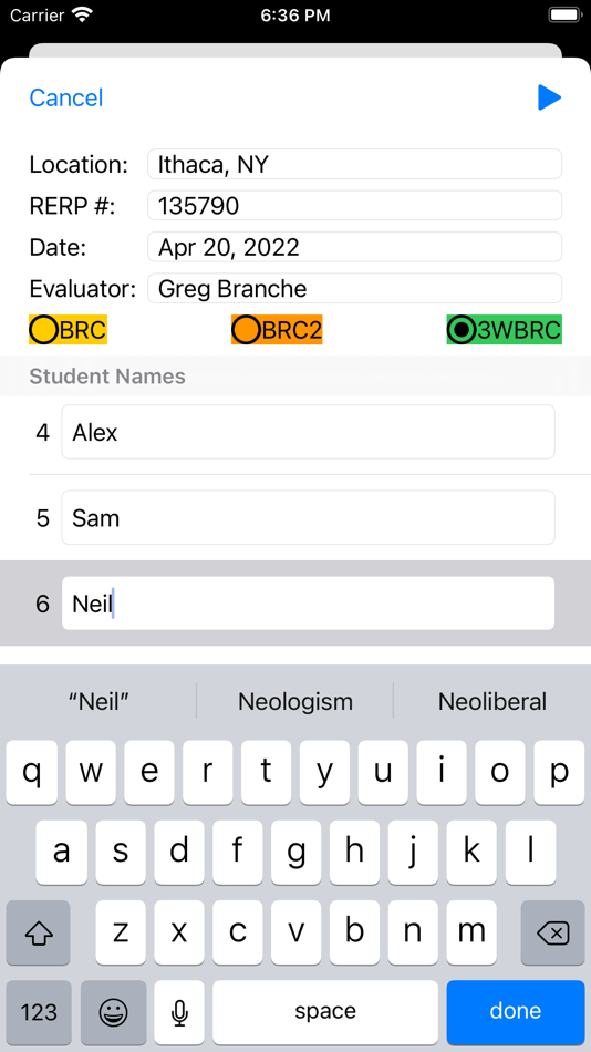 #4. BRCu Skill Eval (iOS) 由: Gregory Branche