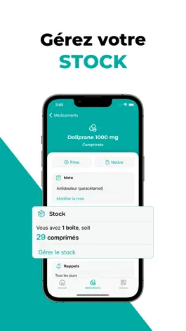 Game screenshot AppyCare: Rappel Stock Notices apk