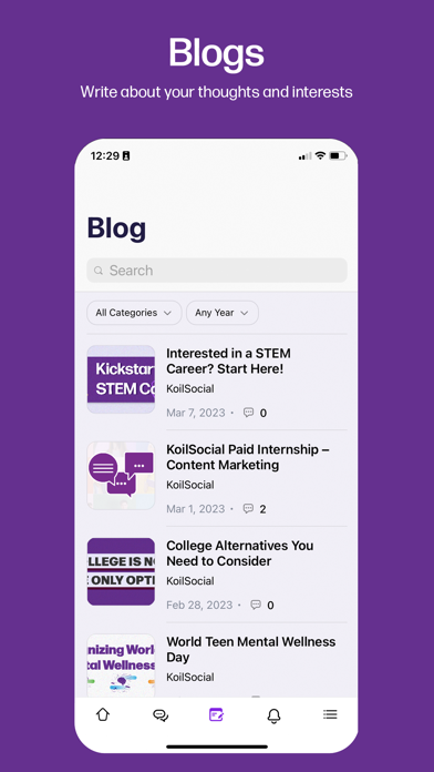 KoilSocial™ Screenshot