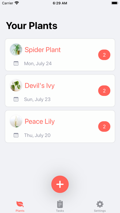 Plant Care | Orchid Gardener Screenshot
