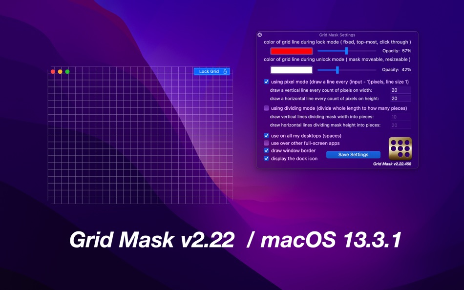 Grid Mask - v2.22 - (macOS)