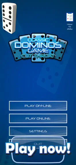 Game screenshot Dominoes Game - Cut Throat mod apk