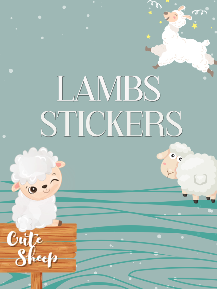 Lamb Stickers