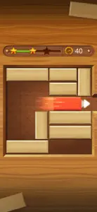 EXIT : unblock red wood block screenshot #2 for iPhone