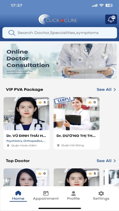 Click+Cure Screenshot