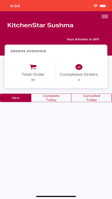 KitchenStar for MyKhaana Screenshot
