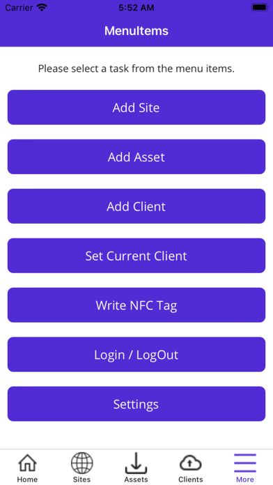 StreamtechNFC Screenshot