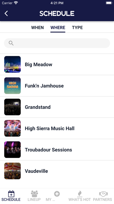 High Sierra Music Festival Screenshot