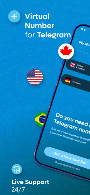 ‎Telegnum: Virtual Phone Number Capture d'écran